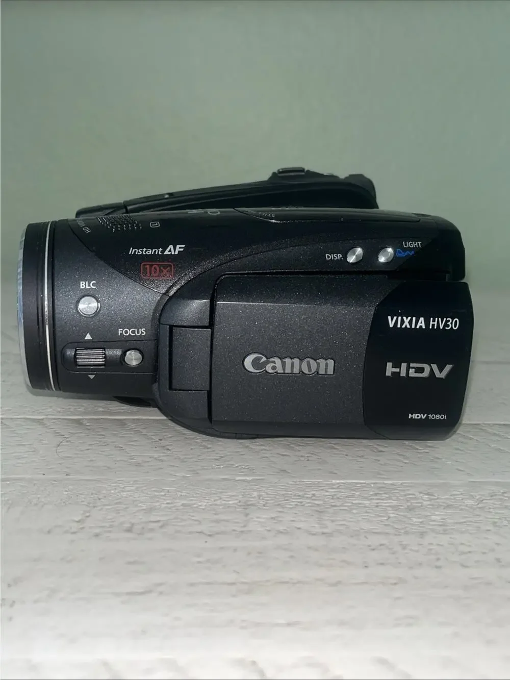 Canon Vixia HV30 Camcorder - Black - For Parts Or Repair!‼️ Read